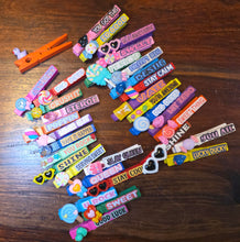 Load image into Gallery viewer, Cheer/Volleyball/Softball Clips with Sayings