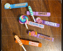 Load image into Gallery viewer, Cheer/Volleyball/Softball Clips with Sayings