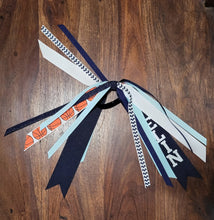 Load image into Gallery viewer, Basketball Spirit Ribbons/Hair Streamers/with Name and Number