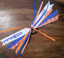 Load image into Gallery viewer, Basketball Spirit Ribbons/Hair Streamers/with Name and Number