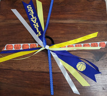 Load image into Gallery viewer, Basketball Spirit Ribbons/Hair Streamers/with Name and Number