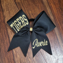 Load image into Gallery viewer, Cheer/Softball/Dance Bow with 2 Names.