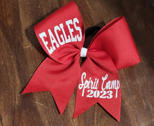 Load image into Gallery viewer, Cheer/Softball/Dance Bow with 2 Names.