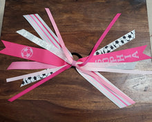 Load image into Gallery viewer, Soccer Spirit Ribbons/Hair Streamers with Name and Number