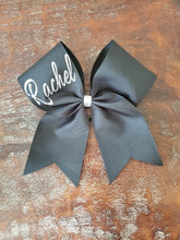 Load image into Gallery viewer, Cheer/Softball/Dance Bow with 1 Name