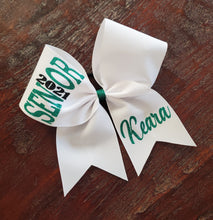 Load image into Gallery viewer, Cheer/Softball/Dance Bow with 2 Names.