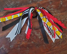 Load image into Gallery viewer, Softball Spirit Ribbons/Hair Streamers/with Name and Number