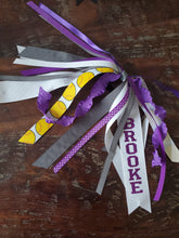 Load image into Gallery viewer, Softball Spirit Ribbons/Hair Streamers/with Name and Number
