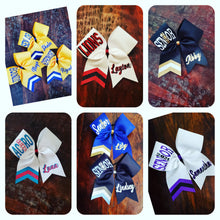 Load image into Gallery viewer, Custom Senior bows in Various colors