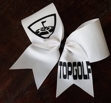 Load image into Gallery viewer, Cheer/Softball/Dance Bow with 2 Names.