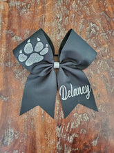 Load image into Gallery viewer, Cheer/Softball/Dance Bow with 2 Names.