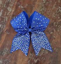 Load image into Gallery viewer, FULL Glitter Rhinestone Cheer Bow/ Competition Bow /Dance Bow