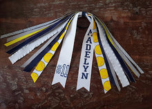 Load image into Gallery viewer, Softball Spirit Ribbons/Hair Streamers/with Name and Number