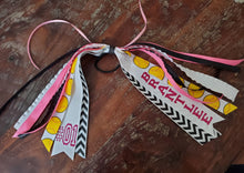 Load image into Gallery viewer, Softball Spirit Ribbons/Hair Streamers/with Name and Number