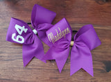 Cheer/Softball/Dance Bow with 1 Name