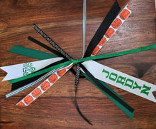 Load image into Gallery viewer, Basketball Spirit Ribbons/Hair Streamers/with Name and Number
