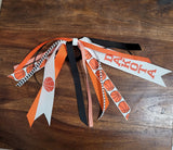 Basketball Spirit Ribbons/Hair Streamers/with Name and Number