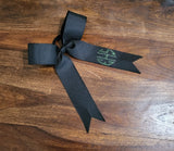 Long Tailed Bow with Name on Tail