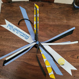 Softball Spirit Ribbons/Hair Streamers/with Name and Number