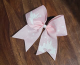 Princess Fairy Cheer Bow with Name