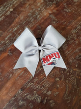 Load image into Gallery viewer, Custom Solid Cheer/Softball/Dance Bow with Logo and Name
