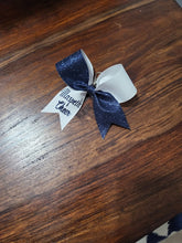 Load image into Gallery viewer, MINI Bow Key-chain with Half Glitter and 1 Name
