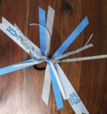 Volleyball Hair Tie Streamer/Spirit Ribbons with Name and Number