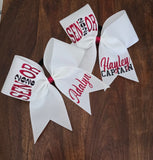 Senior Cheer/Softball/Dance Bow with Name and year