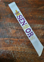 Load image into Gallery viewer, Senior Sash with name

