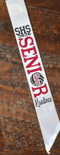 Load image into Gallery viewer, Volleyball Senior Sash with name
