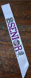 Volleyball Senior Sash with name