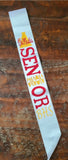 Senior Sash with name