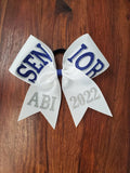Senior Cheer /Softball/Dance Bow with year and name
