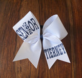 Senior Cheer/Softball/Dance Bow with Name and year