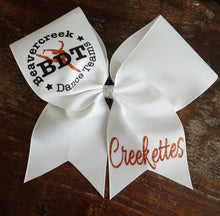 Load image into Gallery viewer, Cheer/Softball/Dance Bow with 2 Names.
