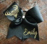 Cheer Bow/Softball Bow/Dance Bow with 2 Names.