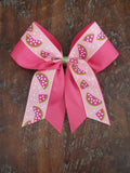 Watermelon Cheer Bow/Dance Bow /Softball Bow