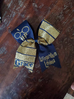 Wizard Cheer Bow with Name