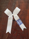 Long Tailed Hair Ribbon with Logo/Name on Tail