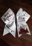 Wizard Best Birthday Ever Birthday Cheer Bow