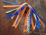 Soccer Spirit Ribbons/Hair Streamers/Pony-O's with Name and Number