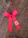 Long Tailed Hair Ribbon with Logo/Name on Tail