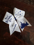 Wizard Best Birthday Ever Birthday Cheer Bow