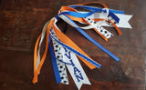 Soccer Spirit Ribbons/Hair Streamers/Pony-O's with Name and Number