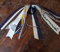 Softball Spirit Ribbons/Hair Streamers/Pony-O's with Name and Number