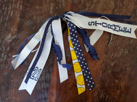 Softball Spirit Ribbons/Hair Streamers/Pony-O's with Name and Number