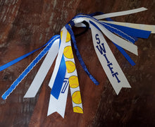 Load image into Gallery viewer, Softball Spirit Ribbons/Hair Streamers/with Name and Number
