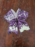 Glow in the Dark Haunted Mansion Wallpaper Cheer Bow