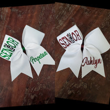 Load image into Gallery viewer, Senior Bow with Name and year
