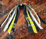 Softball Spirit Ribbons/Hair Streamers/Pony-O's with Name and Number